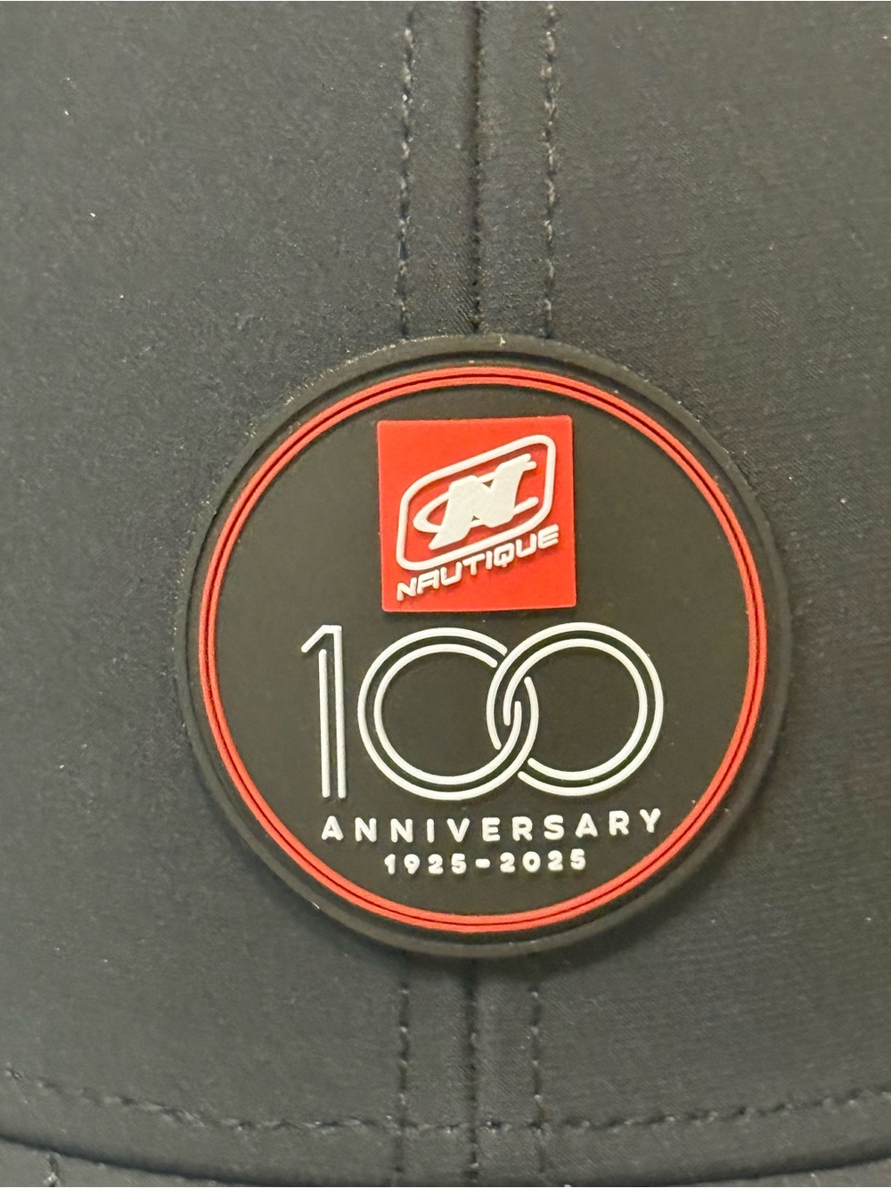 Nautique 100th Anniversary A-Game Hydro Black Adjustable Baseball Cap CL - Picture 3 of 8